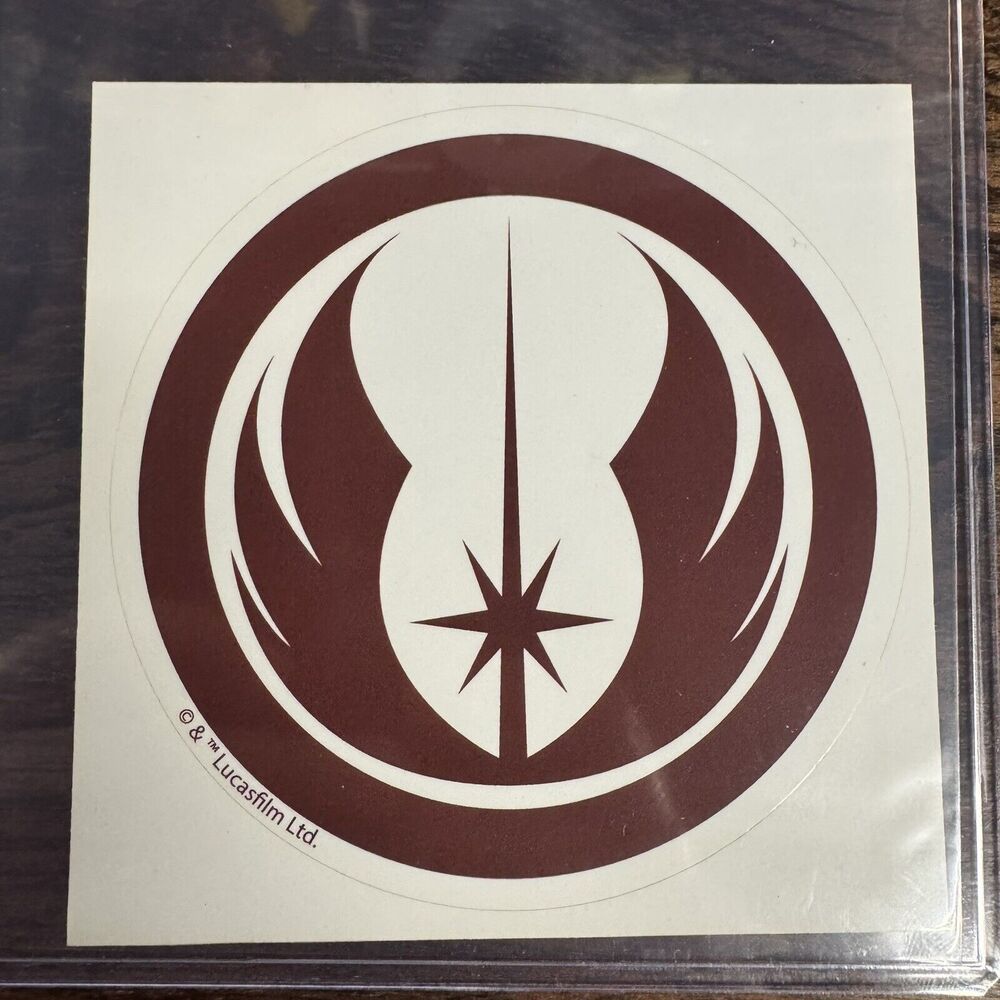 Star Wars Jedi Order Symbol Decal Sticker Movie Merchandise Crest Knight